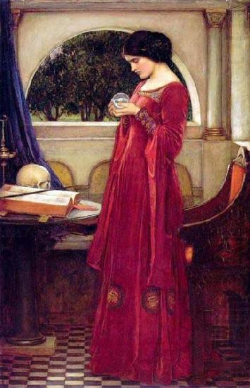 The Crystal Ball, John William Waterhouse